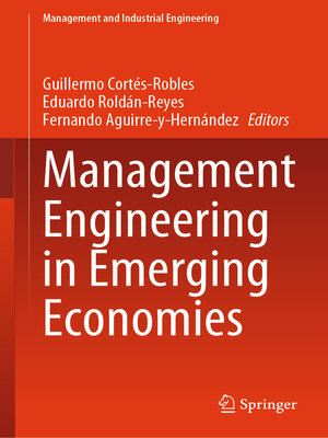cover image of Management Engineering in Emerging Economies